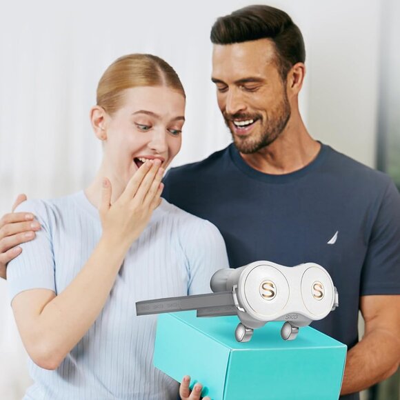 SKG H7 MAX Neck Massager Pain Relief Deep Tissue with Heat Cordless 4d - Picture 2 of 8